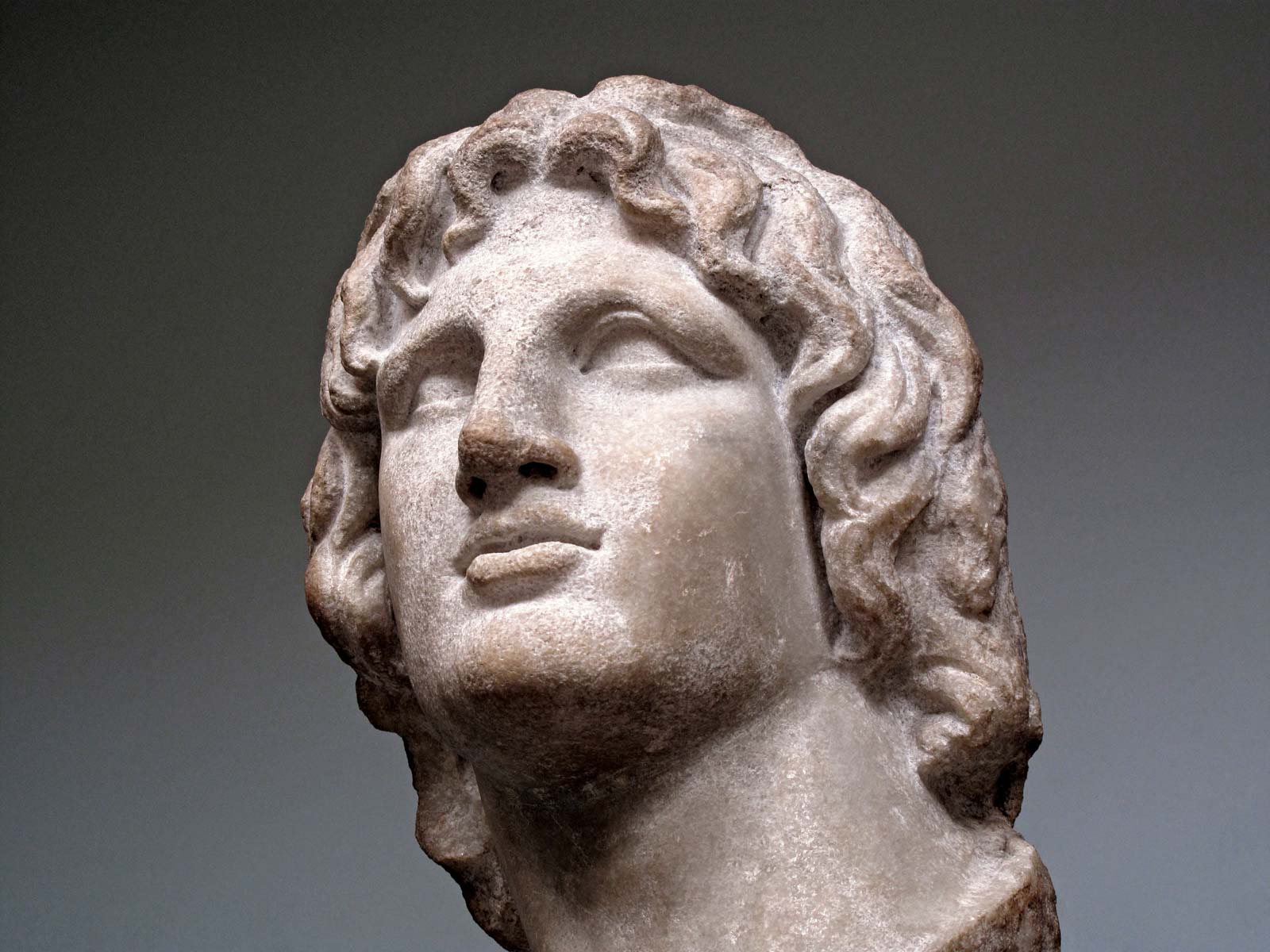 A Sculpture of Alexander the Great